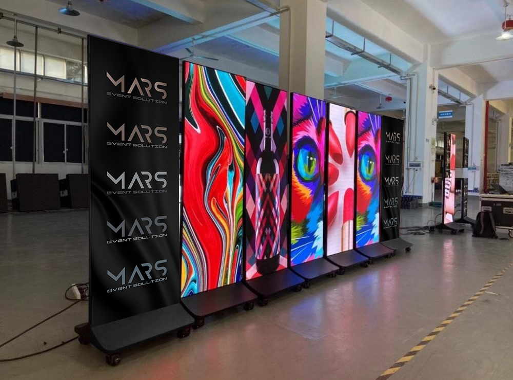 Mars || Led Poster